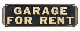 Garage for Rent